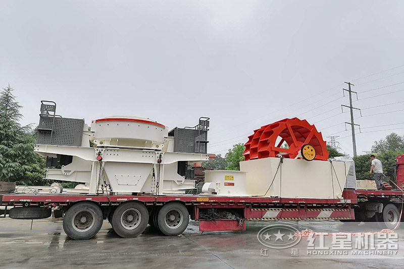 一套制砂洗砂設(shè)備發(fā)貨 一套制砂洗砂設(shè)備發(fā)貨