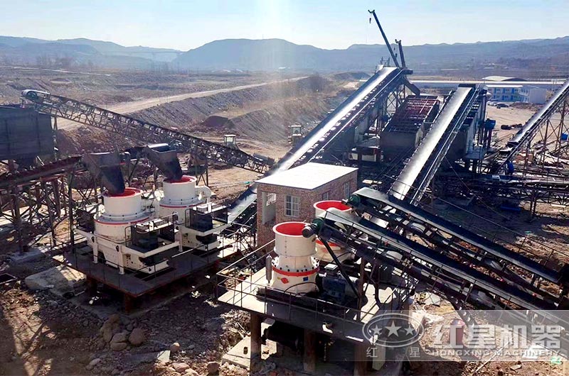 甘肅花崗巖制砂生產(chǎn)線現(xiàn)場(chǎng) 甘肅花崗巖制砂生產(chǎn)線現(xiàn)場(chǎng)