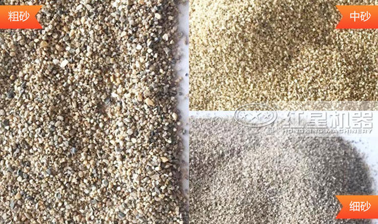 人造砂規格也有粗、中、細之分