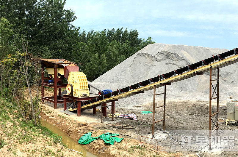 錘破可自成一條線，省去一級二級破碎過程